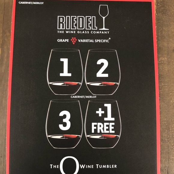 🚫SOLD🚫RIEDEL O WINE GLASSES CABERNET/MERLOT - Picture 2 of 7